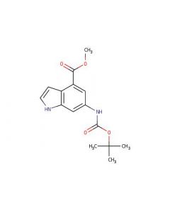 Astatech METHYL 6-N-BOC-AMINOINDOLE-4-CARBOXYLATE; 0.25G; Purity 97%; MDL-MFCD09800495